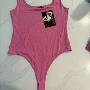 Naked Wardrobe Sculpt Tank Scoop Bodysuit